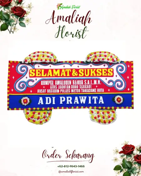 Papan Bunga Ucapan Selamat Potrobangsan