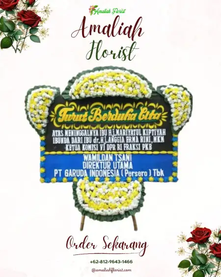 Papan Bunga Duka Potrobangsan